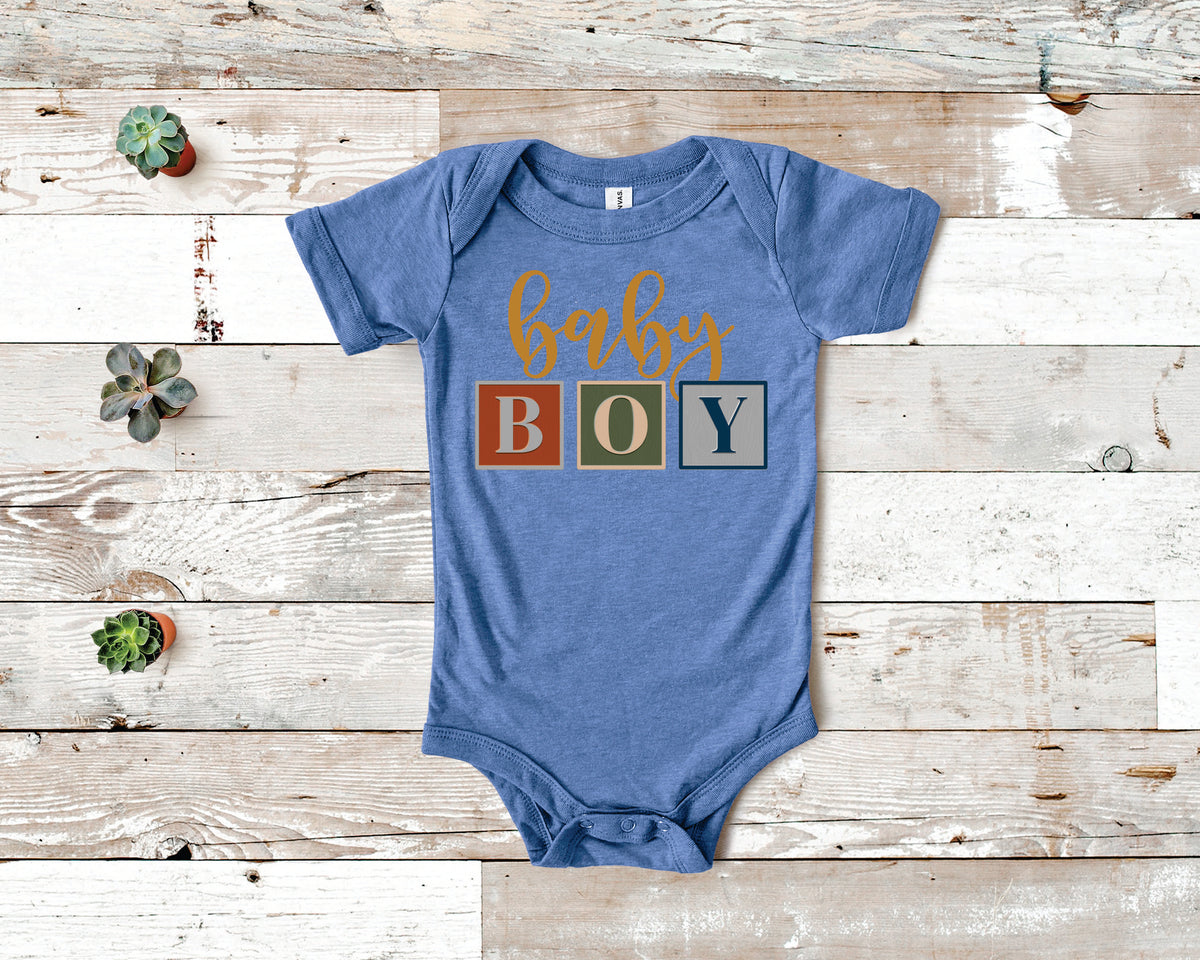 Boho Oh Boy Blocks - Transfer