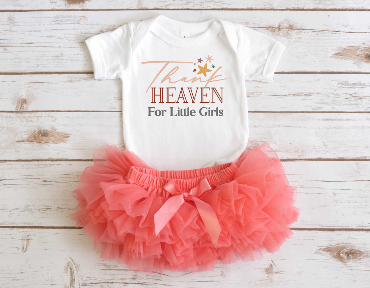 Boho Thank Heaven For Little Girls - Transfer