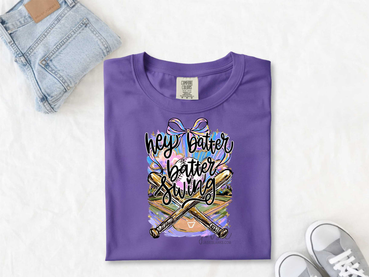 Hey batter batter swing Baseball- Transfer