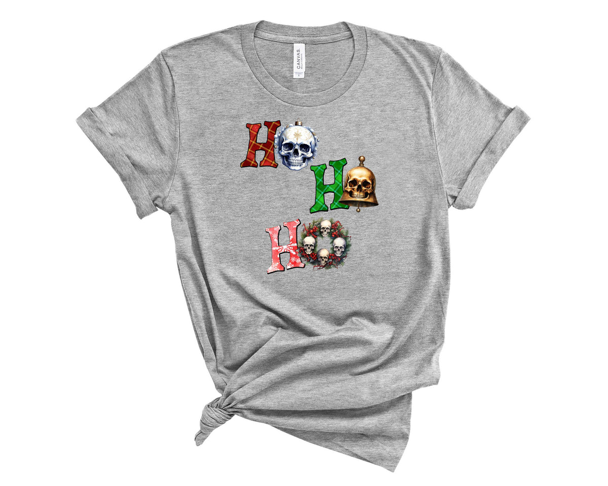 Ho Ho Ho Skull Santa - Transfer