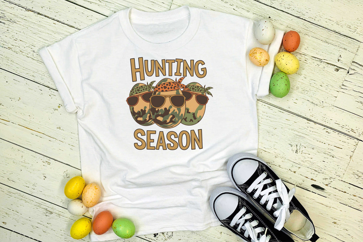 Hunting Season Camo Eggs - Transfer