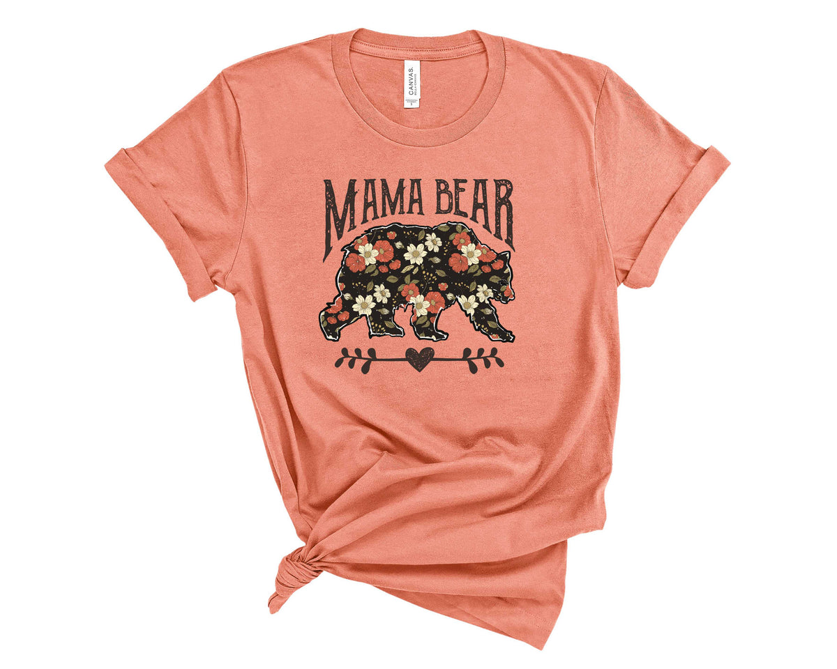 Mama Bear Flower - Transfer