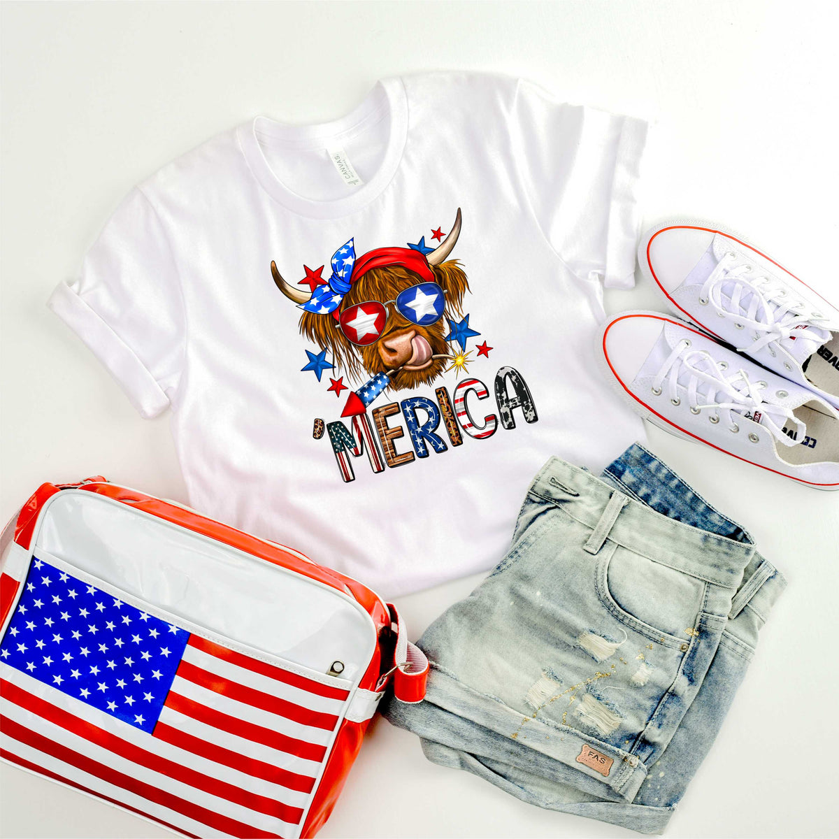 Merica Cow - Transfer