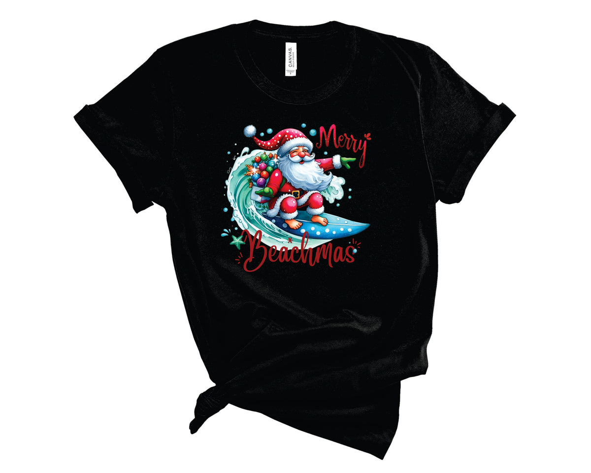 Merry Beachmas Santa Surfing - Transfer