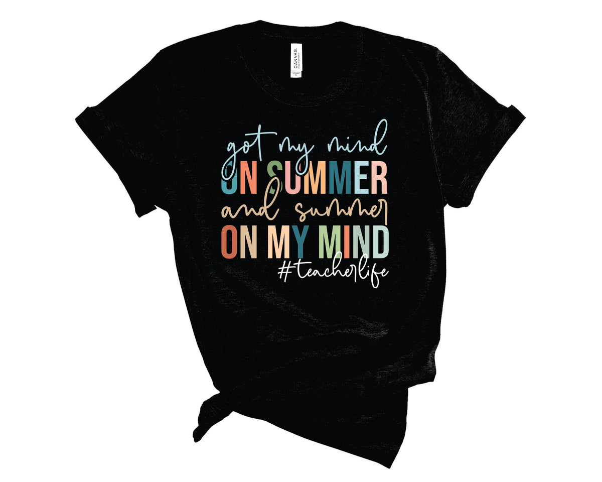 Mind On Summer Teacher Life - Transfer