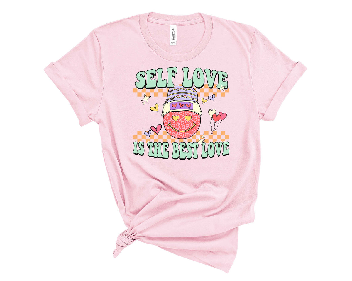 Self Love Is The Best Love Smiley - Transfer
