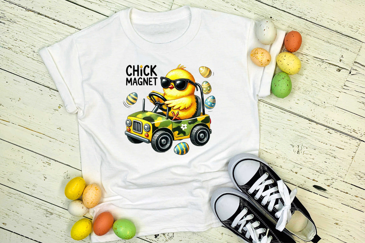 Chick Magnet Camo Car - Transfer