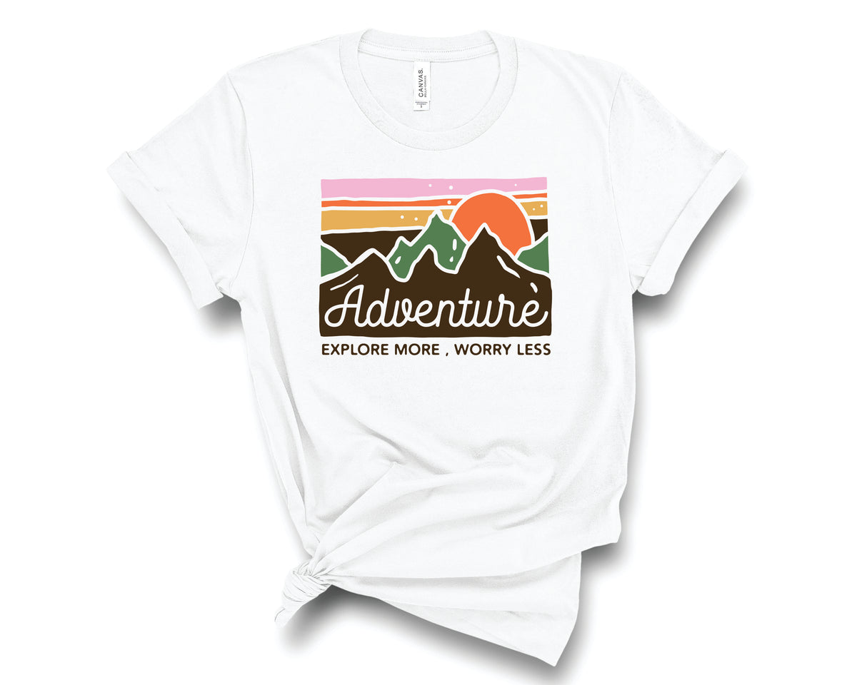 Adventure Explore More Worry Less - Transfer