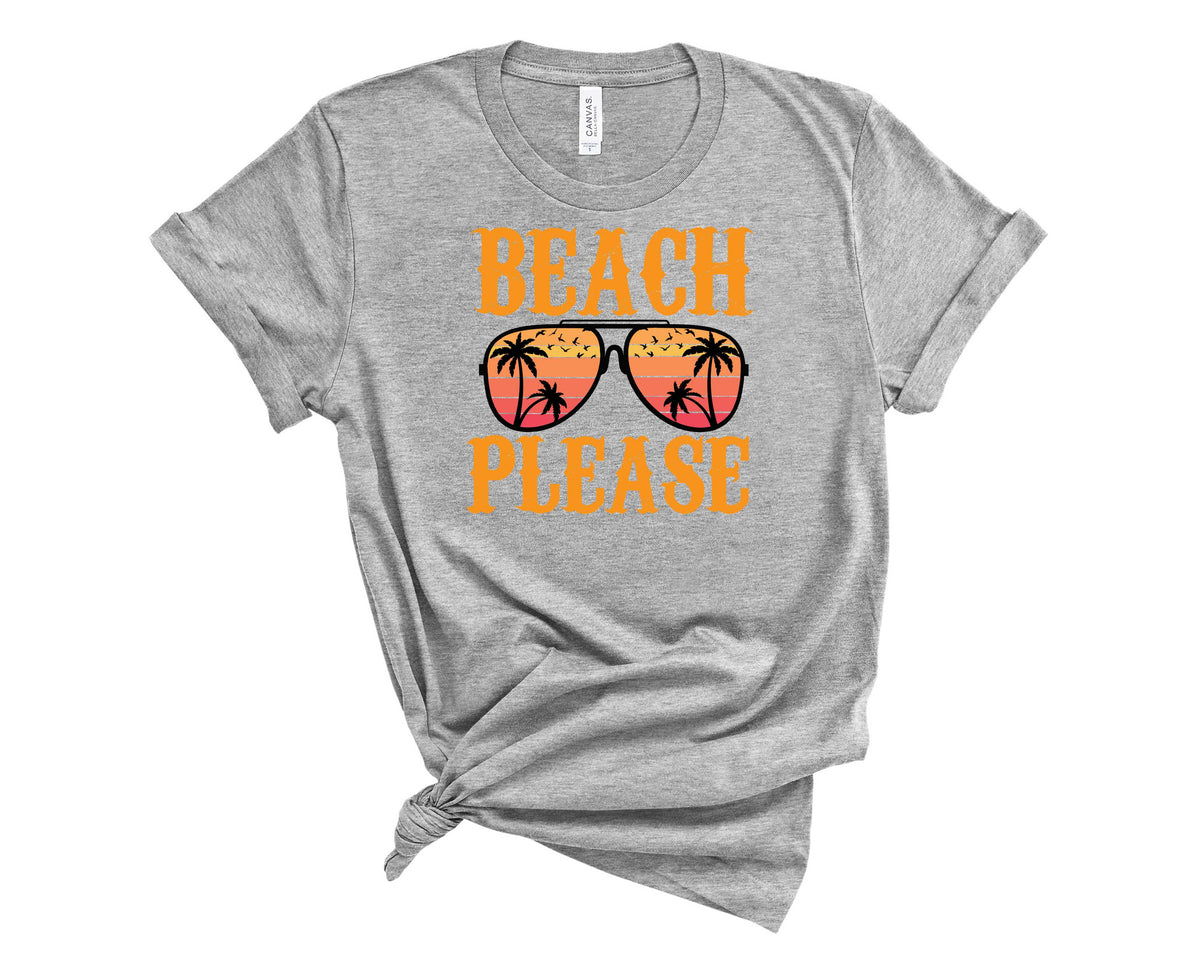 Beach Please Glasses - Transfer