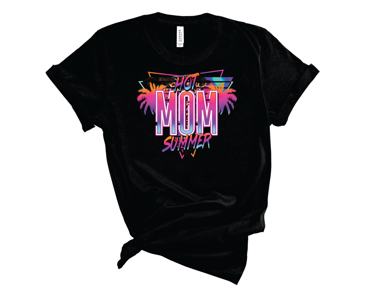Hot Mom Summer Neon Retro - Transfer