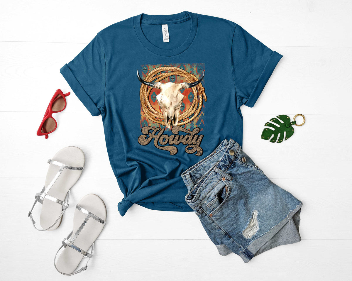 Howdy Cow Skull - Transfer