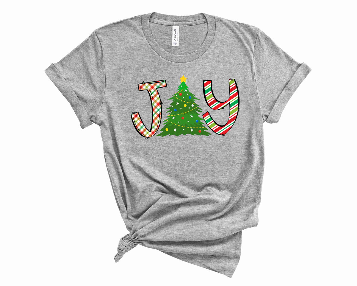 Joy Christmas Tree - Transfer