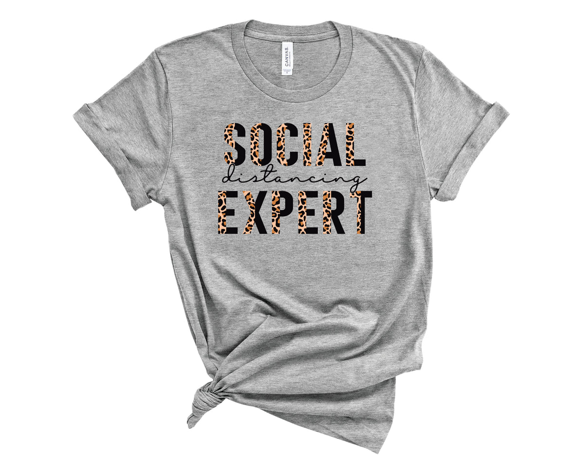 Social Distancing Expert Half Leopard Black - Transfer