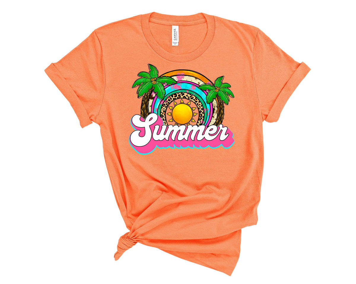 Summer Palm Trees - Transfer