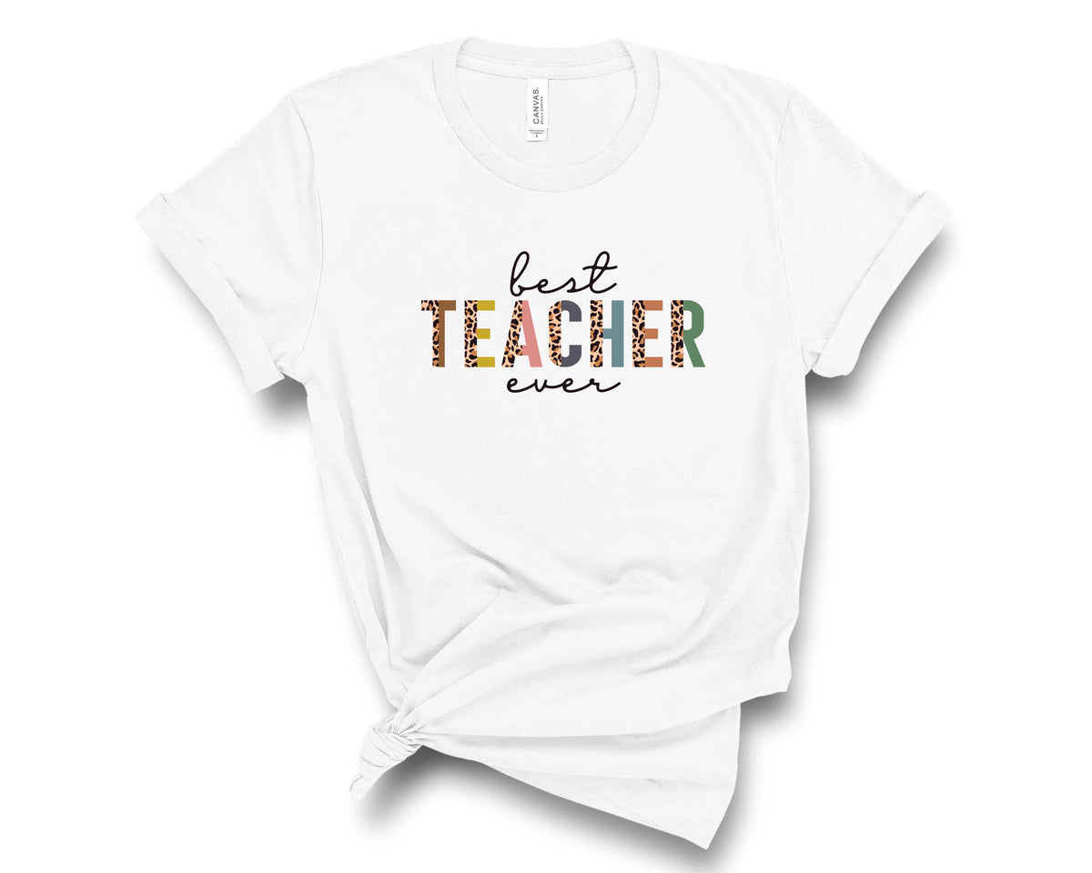 best teacher half leopard - Transfer