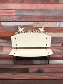 In Loving Memory Sublimation Bench