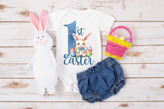 1st Easter - Blue Bunny - Transfer