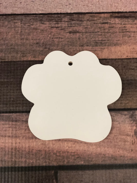 Acrylic Sublimation Paw Print