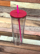 24oz Snowglobe Tumbler