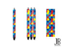 Pen Wrap-Autism Puzzle