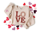 Bead Embroidered LOVE - Transfer