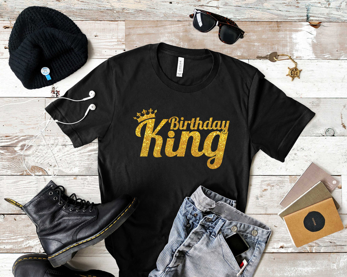 Birthday King-Glitter - Transfer