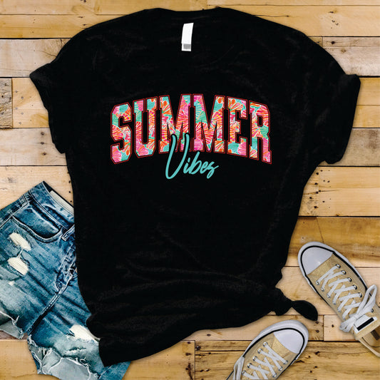 Bright Floral Summer Vibes - Transfer