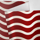 Burgundy Swirls Wrapping Paper