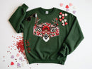 Camo Deer Valentine - Transfer