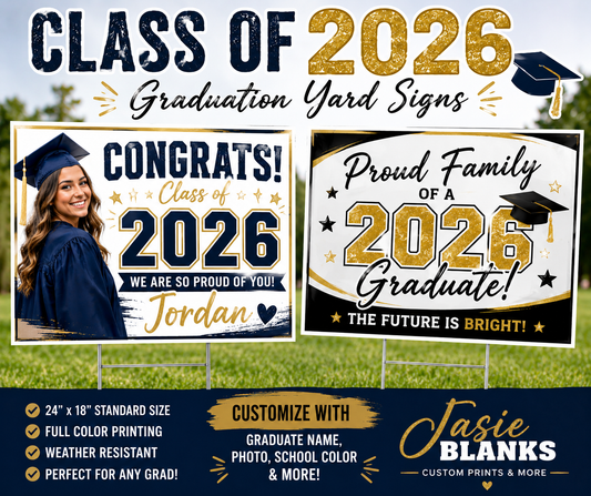 Graduation Yard Sign