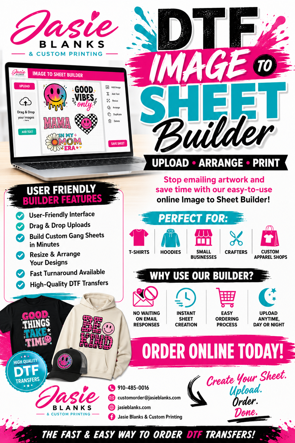 DTF IMAGE TO SHEET BUILDER