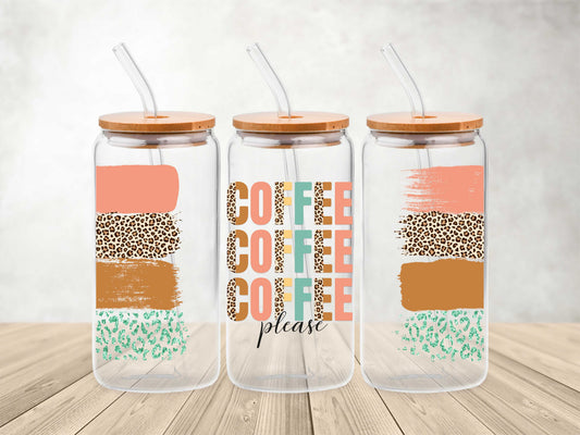 Coffee Please- UV DTF Wrap