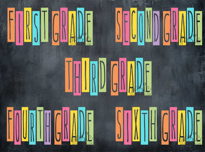 Color Block Grades - Transfer