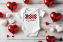 Crochet Jesus Is My Valentine - Transfer