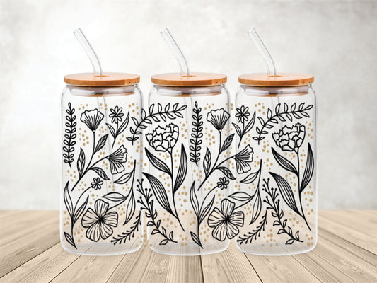 Dainty Wildflowers - UV DTF Wrap