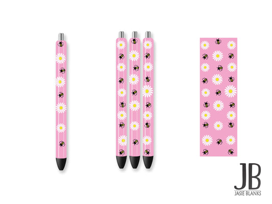 Pen Wrap-Daisy Bee