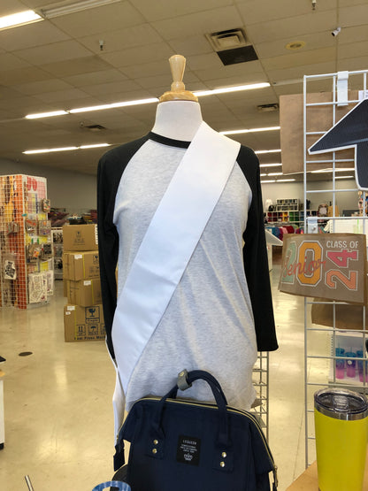 Sublimation Graduation Sash