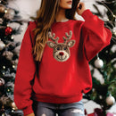 Faux Yarn Reindeer Head - Transfer