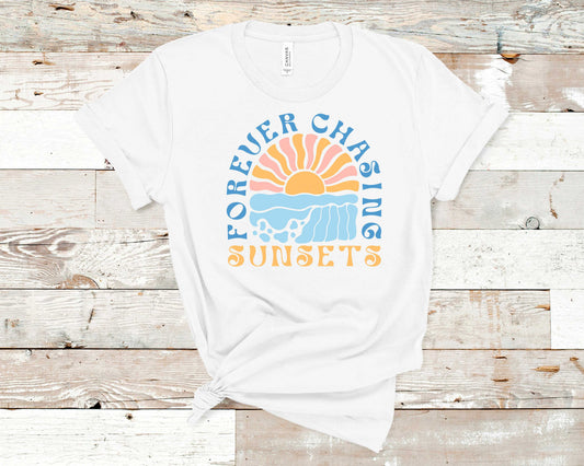 Forever Chasing Sunsets- Transfer
