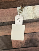 LED Acrylic Sublimation Keychain