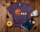 Funny Pumpkin Chasing Ghost - Transfer