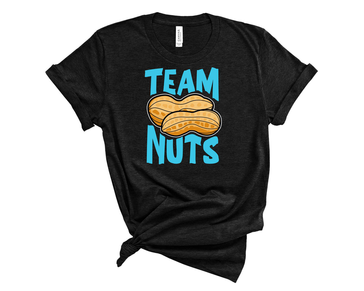 Gender Reveal Team Nuts - Transfer