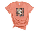 Glitter Bow Soccer Mama - Transfer