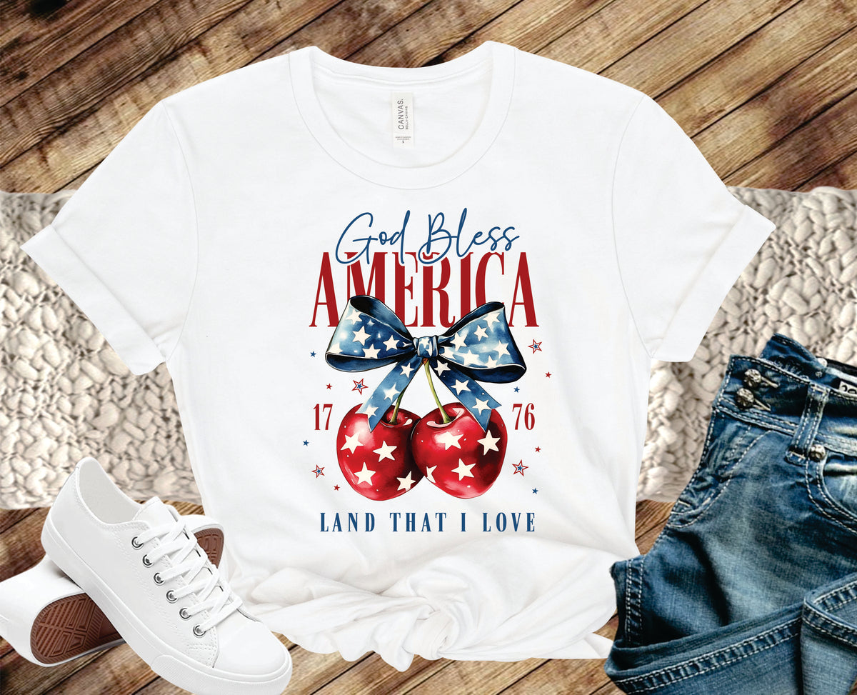 God Bless America Cherries - Transfer