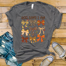 God Says I Am Fall Coquette - Transfer