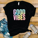 Good Vibes Pastel Tiedye - Transfer