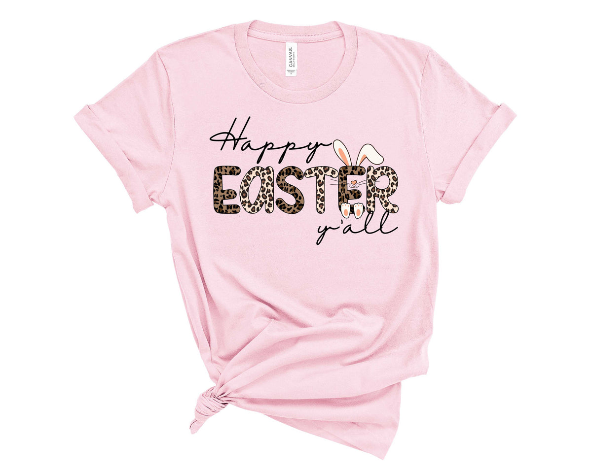 Happy Easter Ya'll Leopard - Transfer