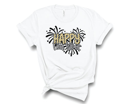 Happy New Year Fireworks - Transfer