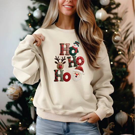 Ho Ho Ho Patchwork - Transfer