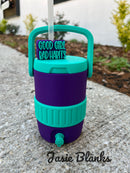 3D - 12oz Can Cooler - Purple Mint